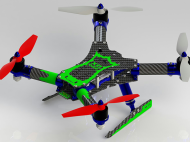 Rakon Heli Blade 200 QX Canopy for CNC Advanced Upgrade kit Green - 200QX-C0103 - Out Of Stock